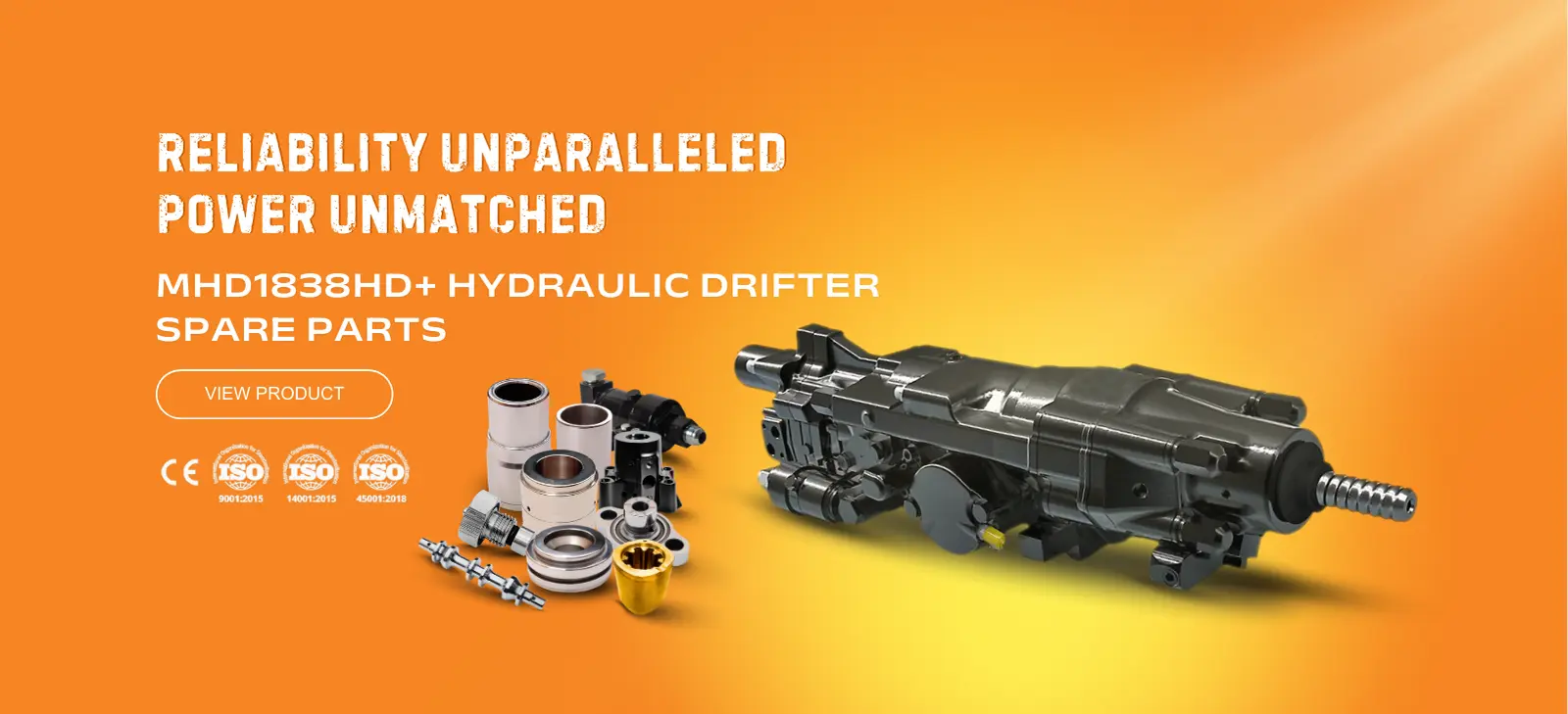 MHD1838HD hydraulic drifter