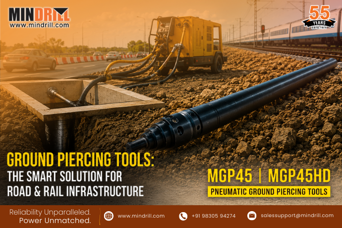 Ground piercing tools